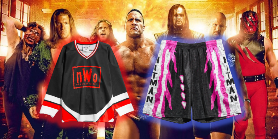 摔角迷值得收藏的逸品              WWE 經典街頭服飾