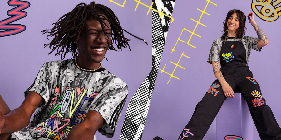adidas Originals 與藝術家 Kris Andrew Small“PRIDE驕傲月”合作系列繽紛登場活力原創表達愛與多元