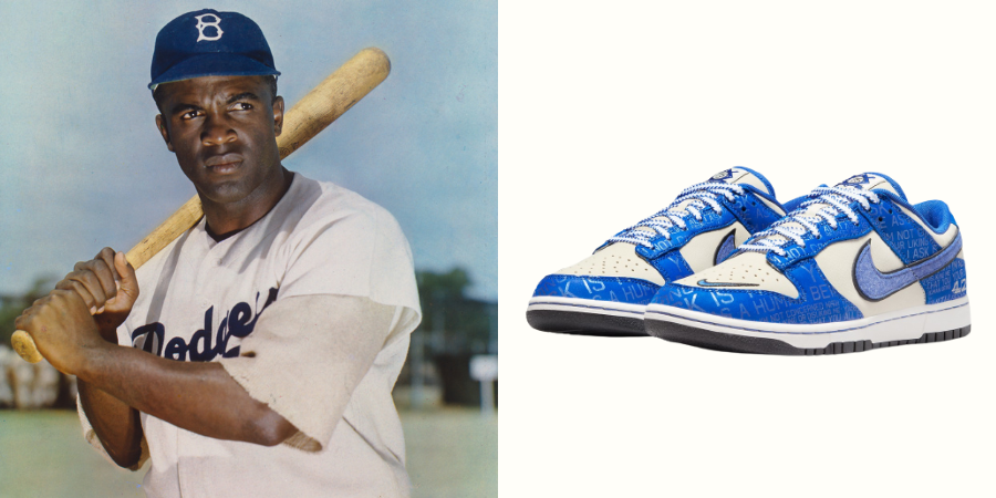 Nike 推出 MLB 傳奇球星 Jackie Robinson Dunk Low 紀念鞋！