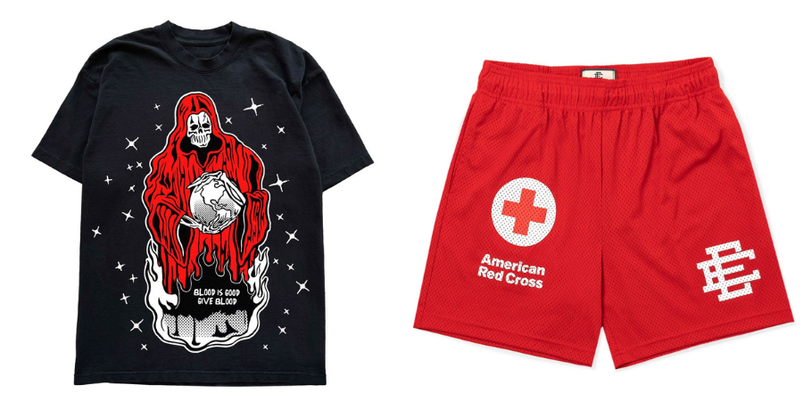 潮流捐血 T！美國藝術家與紅十字會聯名合作系列