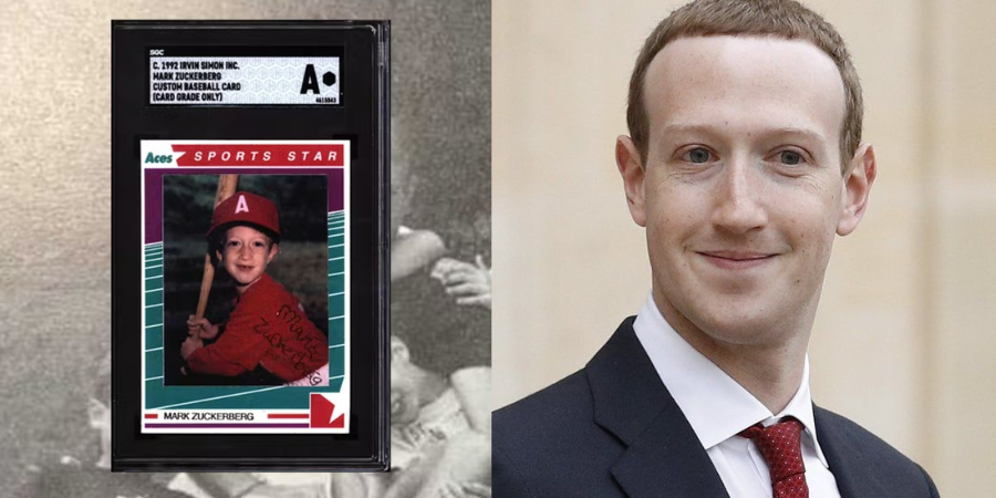 這也能行？FB 創始人馬克·祖克柏童年特製棒球卡將展開拍賣！