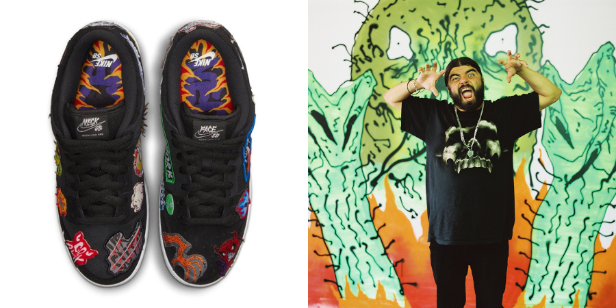 塗鴉藝術家 Neckface 與 Nike SB 推出全新鞋款！