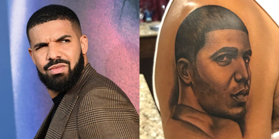 Drake 評論爸爸把自己的臉刺在手臂上「你為什麼要這樣勒？」