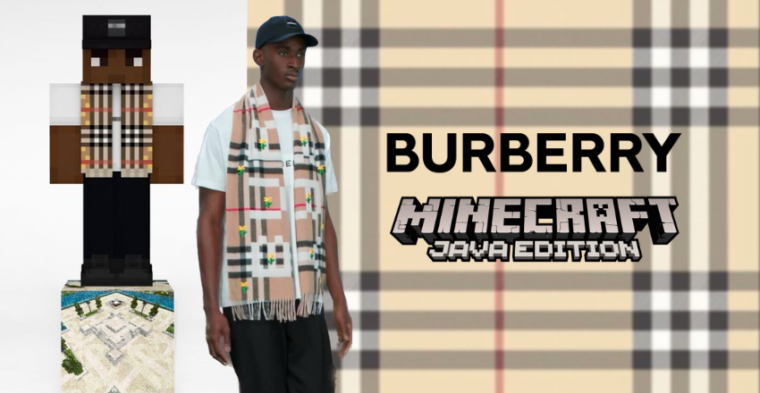 Burberry 準備好冒險了！進入 Minecraft 世界，在遊戲裡也要很時尚！