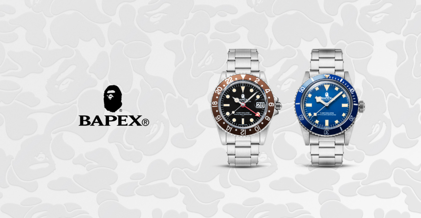 CLASSIC BAPEX® 腕錶全新配色！經典風格再現