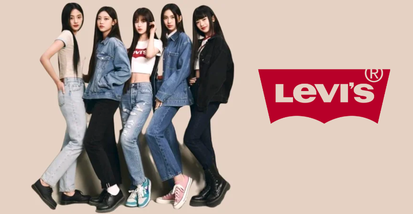 韓國怪物新人團體 NewJeans 擔任 Levi’s ® 品牌大使，演繹「新牛仔褲」魅力！