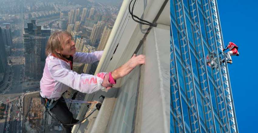 被譽為「法國蜘蛛人」爬過破百棟樓超猛紀錄，甚至還爬過台北 101！