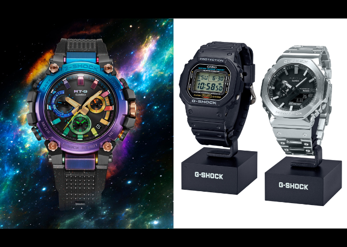 浩瀚太空星雲瀰漫展現 MT-G 專屬美學，絕對強悍質感錶架官網獨家開賣！