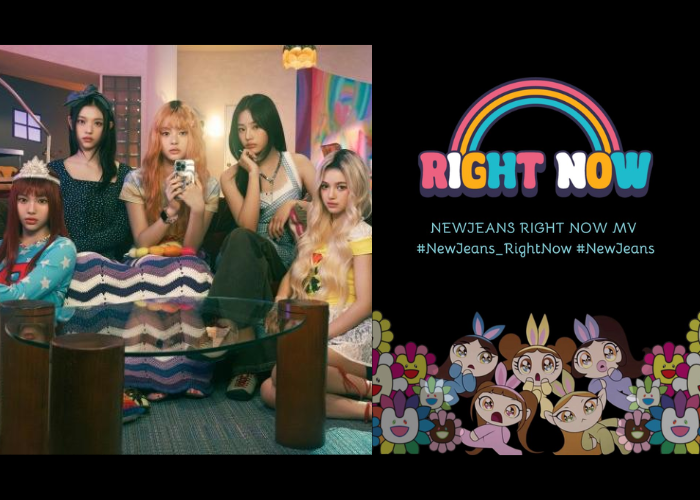 NewJeans 攜手村上隆，打造最新 MV《Right Now》釋出！