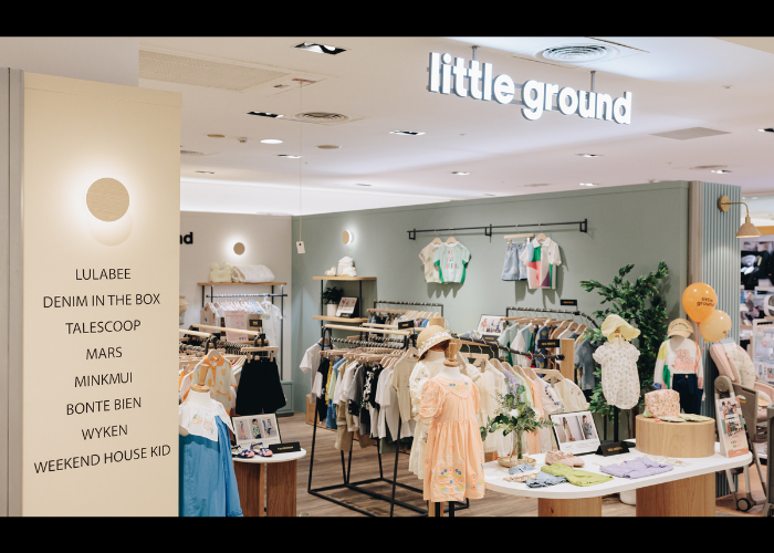 韓流時尚童裝品牌 Little Ground 席捲台中！《黑暗榮耀》童星代言的 Little Ground 童裝品牌正式開幕，時尚媽咪們絕對不能錯過！