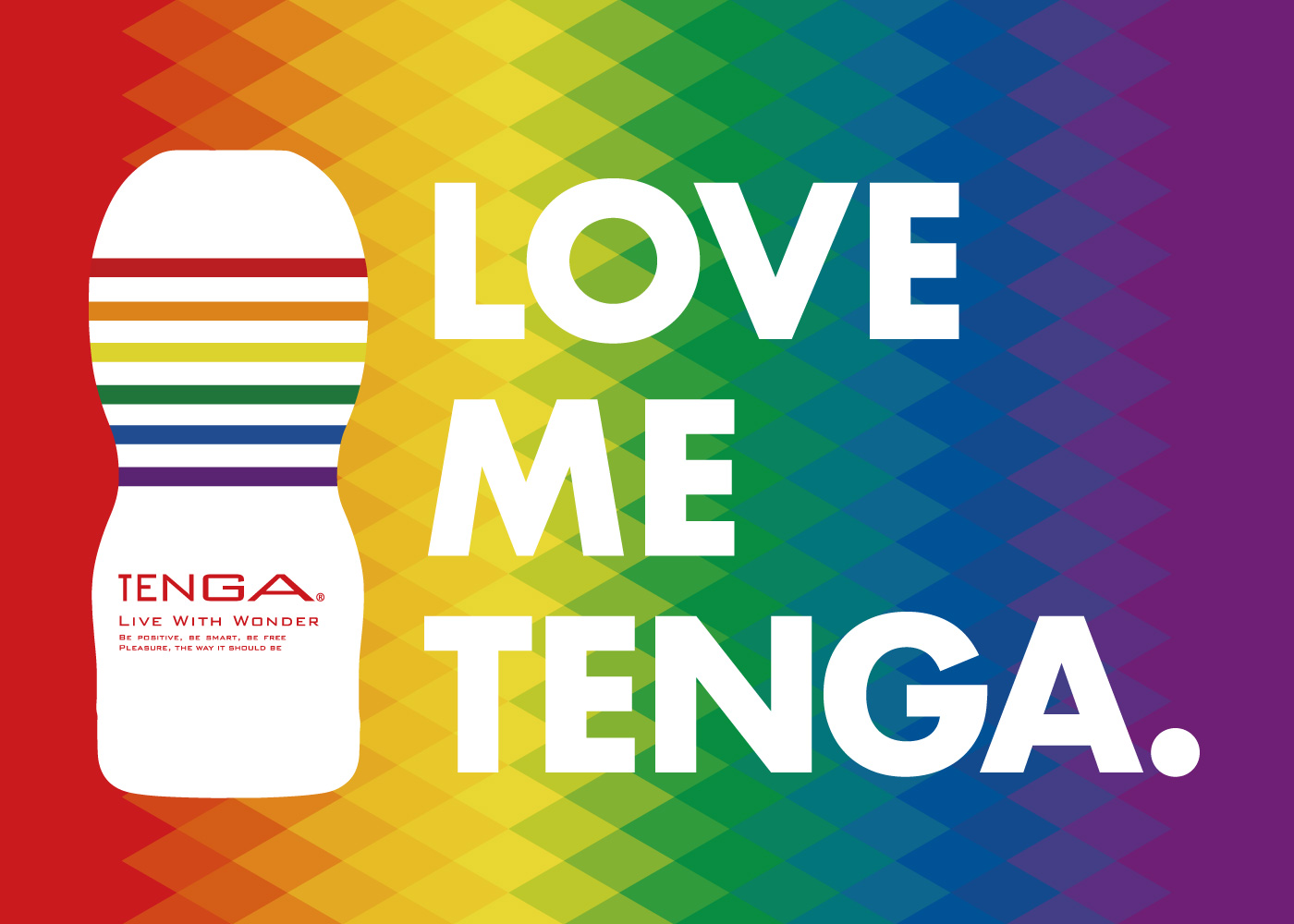 TENGA「與你同行」力挺同志遊行推期間限定彩虹單品